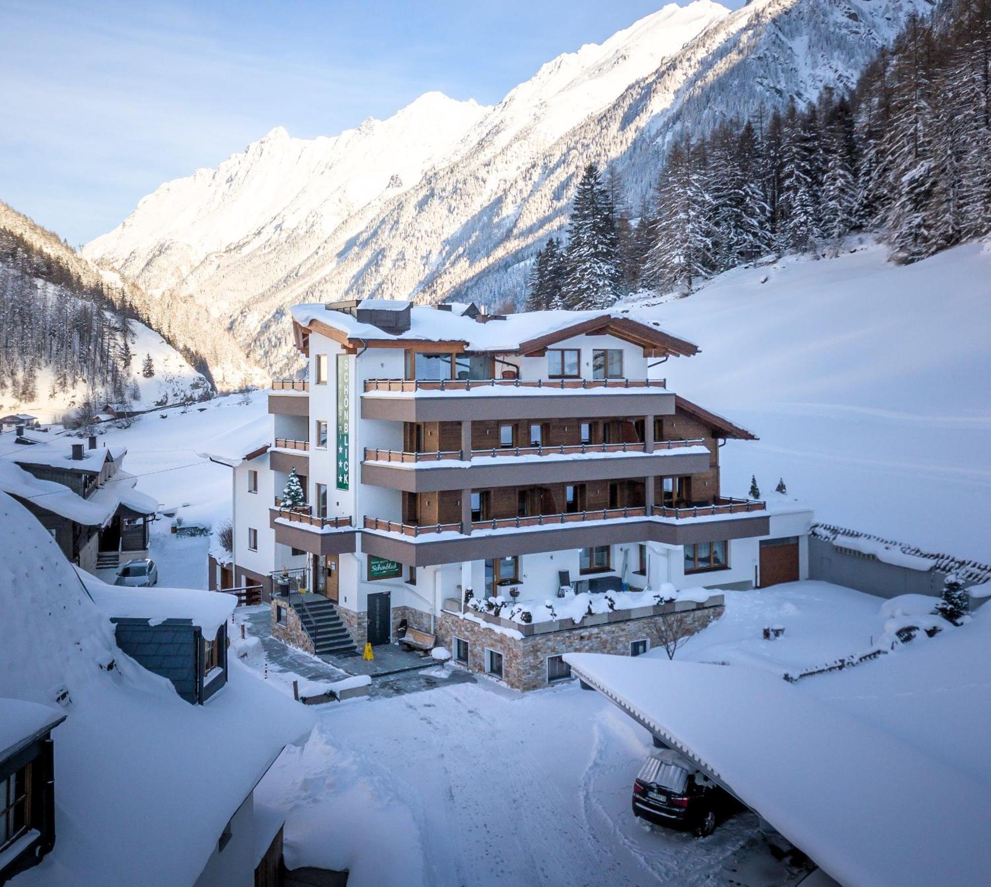 Hotel Garni Schoenblick Сьолден Екстериор снимка